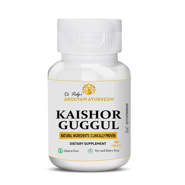 Dr. Pushp's AROGYAM AYURVEDM Kaishor Guggulu | Anti-inflammatory| Blood Purifier