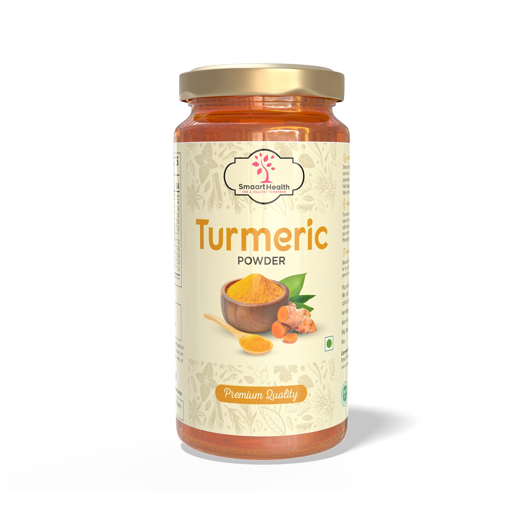Organic Turmeric Powder For skin & Immunity Support | Pack of 100 gm