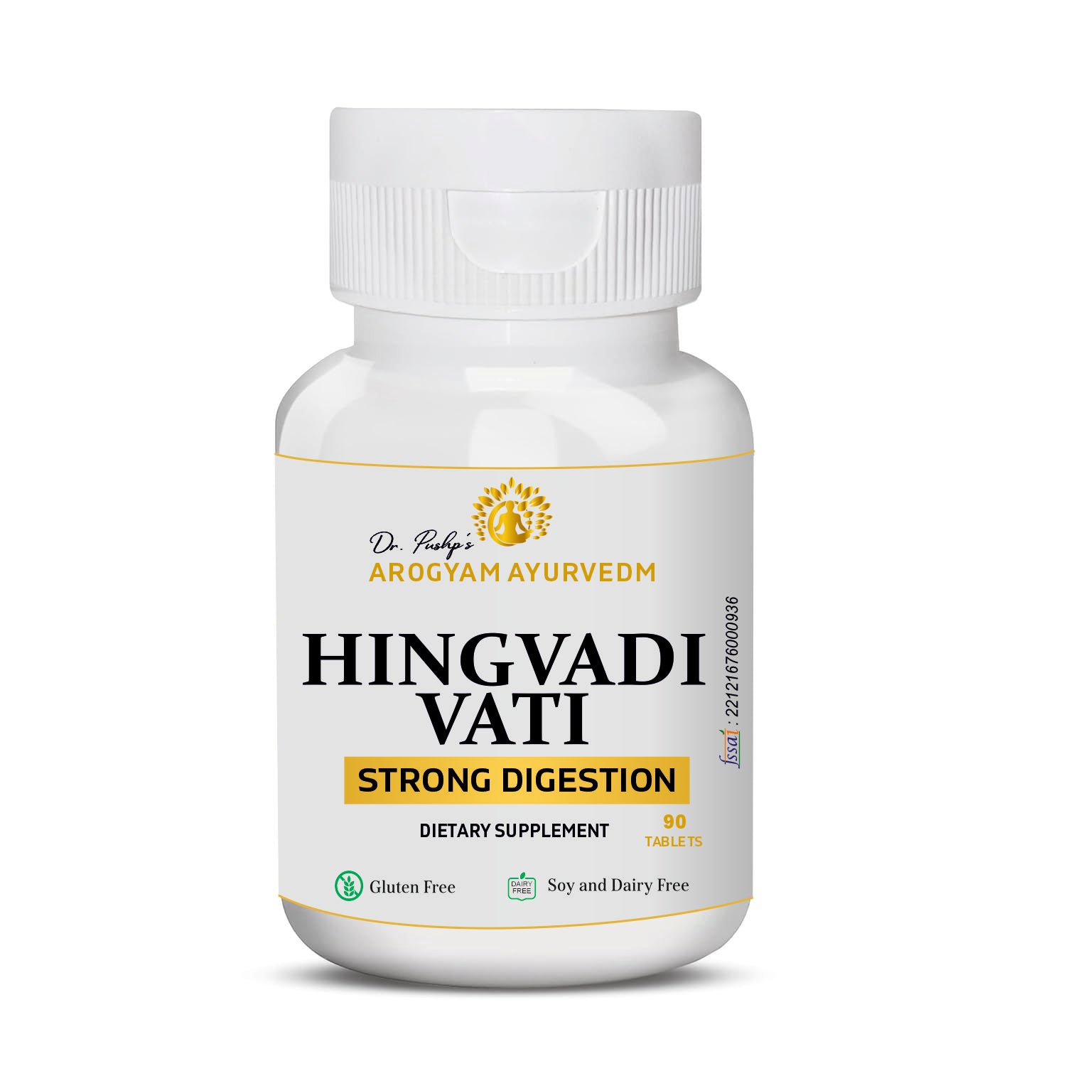 Dr. Pushp's AROGYAM AYURVEDM Hingvadi Vati Tablets