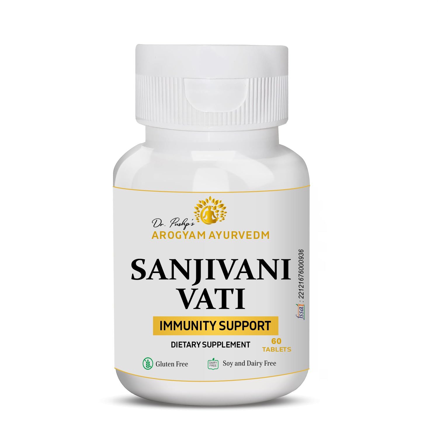 Dr. Pushp's AROGYAM AYURVEDM Sanjivani Vati