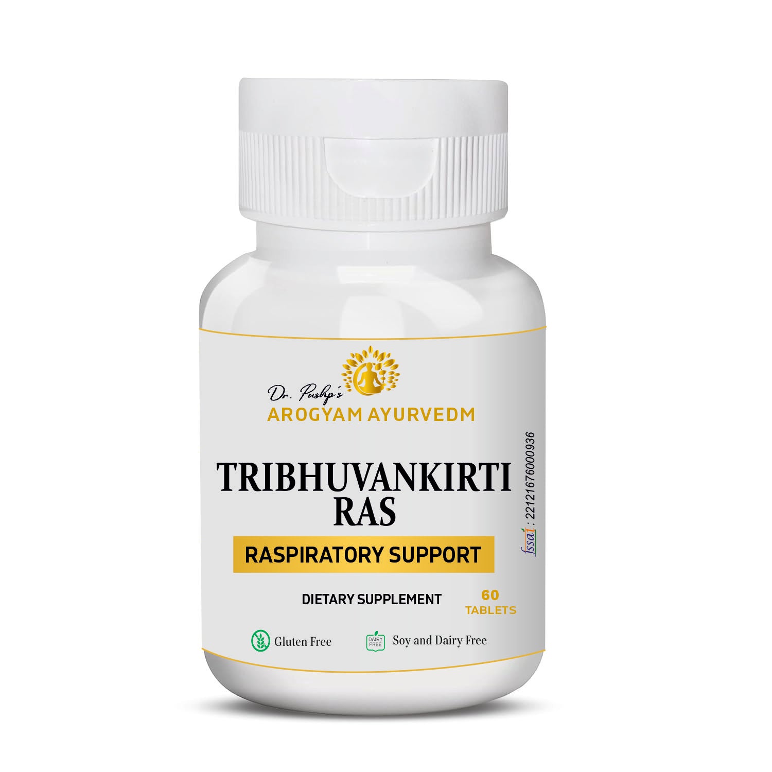 Dr. Pushp's AROGYAM AYURVEDM Tribhuvan Keerti Ras