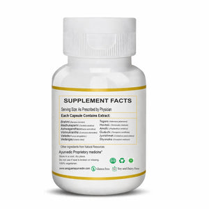 Dr. Pushp's Arogyam Ayurvedm Medha Plus (90) Brain, Memory & Concentration Support