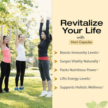 Dr. Pushp's AROGYAM AYURVEDM NONI CAPSULES | Helps in Revitalizes Cells & Promotes General Wellness