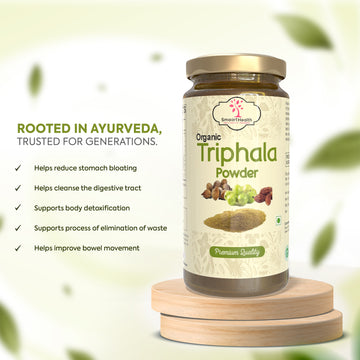 Organic Triphala Powder for Digestive Support| Pack of 100 gm