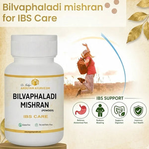 Bilvaphaladi Mishran Powder | Digestive Wellness Support | 60g Pack | Dr. Pushp's Arogyam Ayurvedm