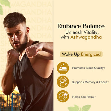 Dr. Pushp's AROGYAM AYURVEDM ASHWAGANDHA CAPSULES | General Wellness | Stress Relief | Rejuvenates Mind & Body