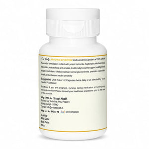 Dr. Pushp's Arogyam Ayurvedm Madhushodhni capsule (90)for Healthy Blood Sugar Wellness