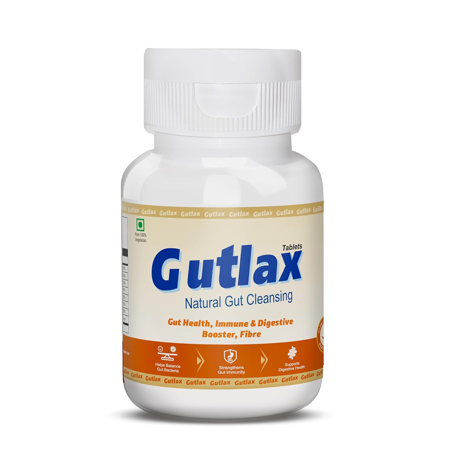 Dr. Pushp's Arogyam Ayurvedm GUTLAX tablet Naturally Cleanse Your Gut for Optimal Health 60 Tablets