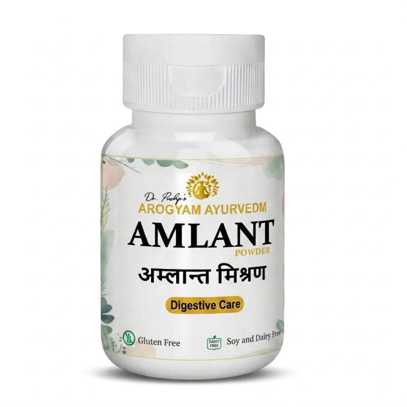 Dr. Pushp’s Arogyam Ayurvedm Amlant Powder – Traditional Ayurvedic Support for Digestive & Overall Wellness