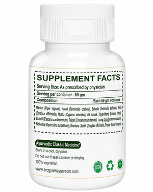 Dr. Pushp’s Arogyam Ayurvedm Amlant Powder – Traditional Ayurvedic Support for Digestive & Overall Wellness