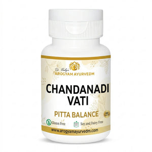 Chandanadi Vati Tablets  to help balance Pitta dosha | Dr. Pushp Arogyam Ayurvedm