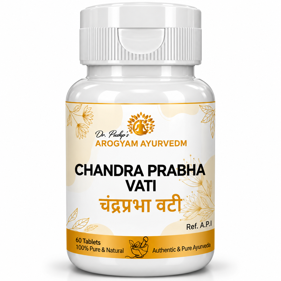 Dr. Pushp's Arogyam Ayurvedm Chandra Prabha Vati