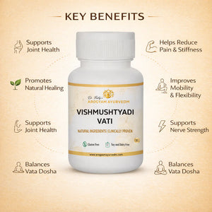 Vishmushtyadi Vati | Digestive Wellness Support | Pack of 90 Tablets | Dr. Pushp's Arogyam Ayurvedm