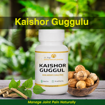 Dr. Pushp's AROGYAM AYURVEDM Kaishor Guggulu | Anti-inflammatory| Blood Purifier