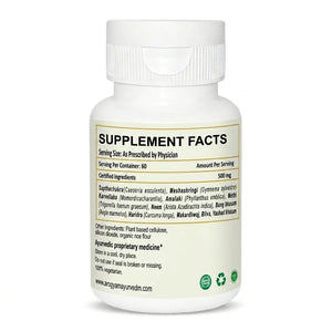 Dr. Pushp's Arogyam Ayurvedm Madhushodhni capsule (90)for Healthy Blood Sugar Wellness