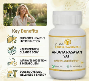 Dr. Pushp's Arogyam Ayurvedm Arogya Rasayan Vati| Pack of 60 Tablets
