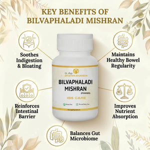 Bilvaphaladi Mishran Powder | Digestive Wellness Support | 60g Pack | Dr. Pushp's Arogyam Ayurvedm