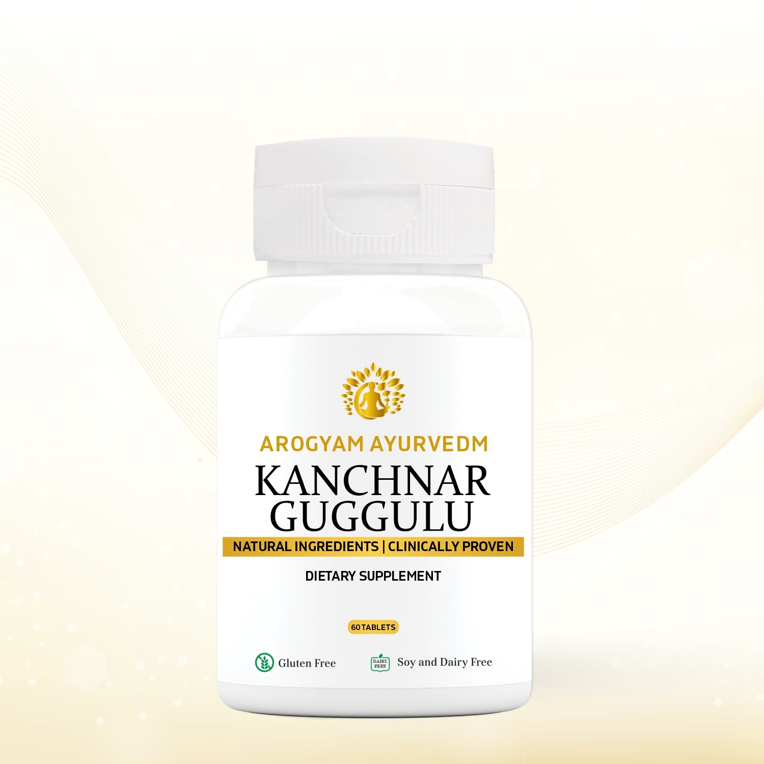 Dr. Pushp's Arogyam Ayurvedm Kanchnar Guggul | Pack of 60 Tablets