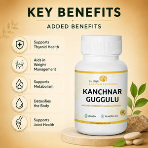 Dr. Pushp's Arogyam Ayurvedm Kanchnar Guggul | Pack of 60 Tablets