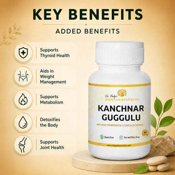 Dr. Pushp's Arogyam Ayurvedm Kanchnar Guggul | Pack of 60 Tablets