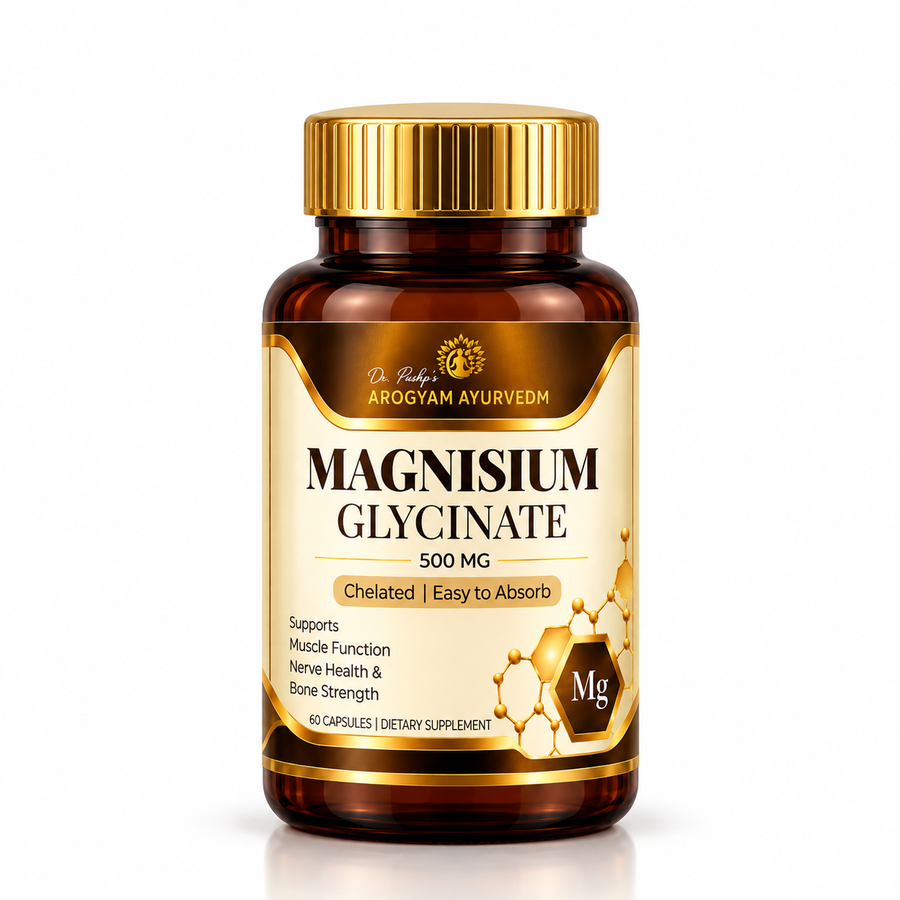 Dr.Pushp's Arogyam Ayurvedm Magnesium Glycinate