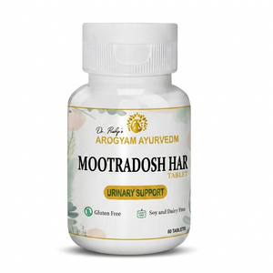 Dr. Pushp’s Arogyam Ayurvedm Mootardosh Har Vati – Ayurvedic Support for Urinary & Bladder Wellness