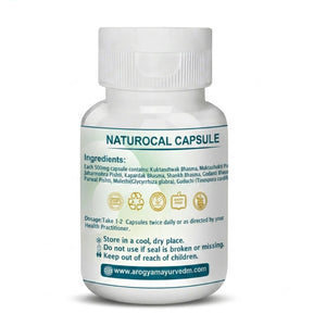 Dr. Pushp's AROGYAM AYURVEDM  NATUROCAL (90) | Natural Calcium Supplement for Bones and Joint