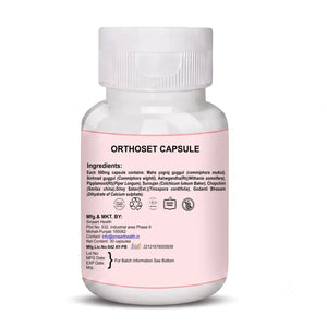 Orthoset Capsules  to support joint health(90) | Dr. Pushp Arogyam Ayurvedm