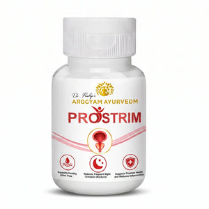 Dr. Pushp's Arogyam Ayurvedm Prostrim Capsules helps to support healthy Prostrate