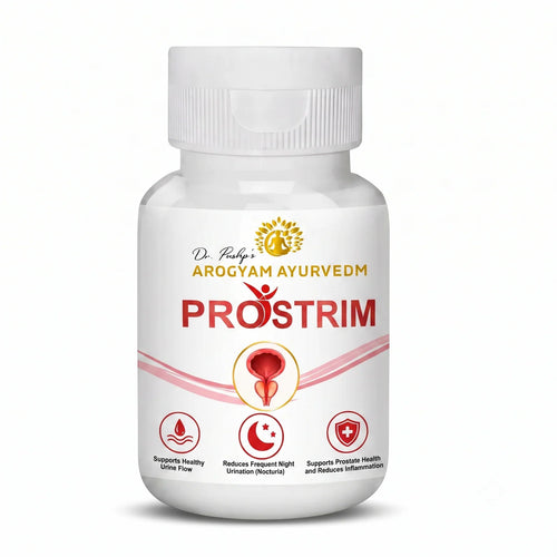 Dr. Pushp's Arogyam Ayurvedm Prostrim Capsules helps to support healthy Prostrate