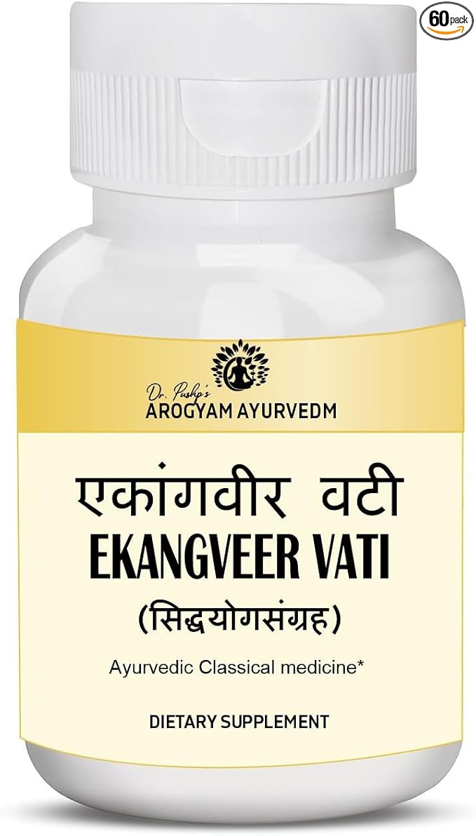Dr. Pushp's AROGYAM AYURVEDM EKANGVEER VATI