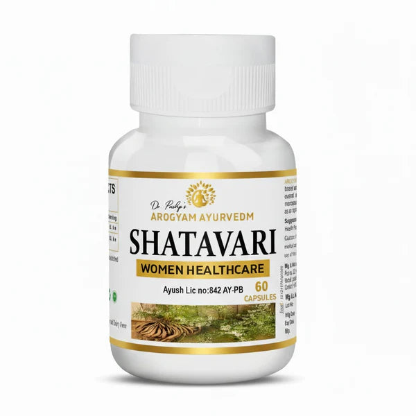 Dr. Pushp's Arogyam Ayurvedm Shatavari Capsule (60)