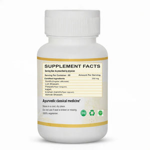 Dr. Pushp's AROGYAM AYURVEDM KAFKUTHAR RAS TABLETS | Helps in Cough & cold and Respiratory Disorders