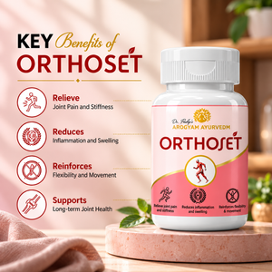 Orthoset Capsules | Joint Wellness Support | Pack of 90 Capsules | Dr. Pushp's Arogyam Ayurvedm