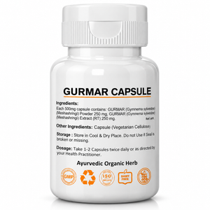 Gurmar Capsules | Healthy Blood Sugar Wellness Support | Dr. Pushp's Arogyam Ayurvedm