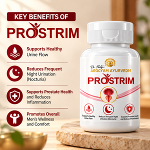 Prostrim Capsules | Prostate Wellness Support | Dr. Pushp's Arogyam Ayurvedm