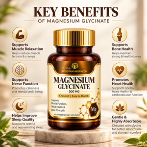 Dr.Pushp's Arogyam Ayurvedm Magnesium Glycinate