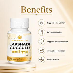 Dr. Pushp's AROGYAM AYURVEDM LAKSHADI GUGGULU| JOINT CARE