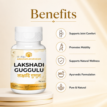 Lakshadi Guggulu | Joint Wellness Support | Dr. Pushp's Arogyam Ayurvedm