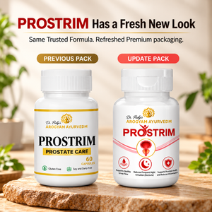 Prostrim Capsules | Prostate Wellness Support | Dr. Pushp's Arogyam Ayurvedm