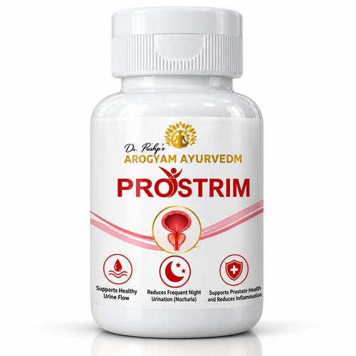 Prostrim Capsules | Prostate Wellness Support | Dr. Pushp's Arogyam Ayurvedm