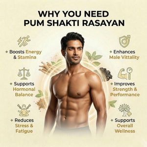 Dr. Pushp's AROGYAM AYURVEDM Pum Shakti Rasayan for men's health