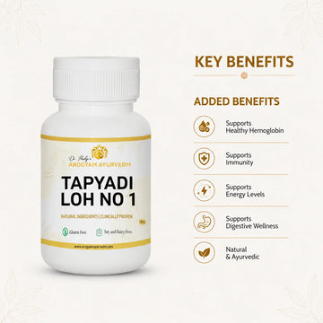 Tapyadi Loh Tablets (90) | Dr. Pushp Arogyam Ayurvedm