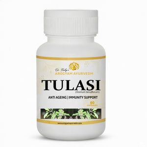 Dr. Pushp's AROGYAM AYURVEDM Tulasi Caplets for immunity support