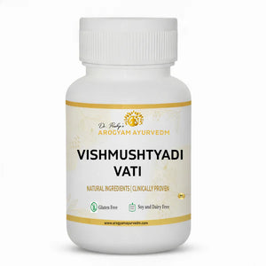Vishmushtyadi Vati | Digestive Wellness Support | Pack of 90 Tablets | Dr. Pushp's Arogyam Ayurvedm